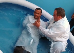 Batismo no Centro de Triagem 1