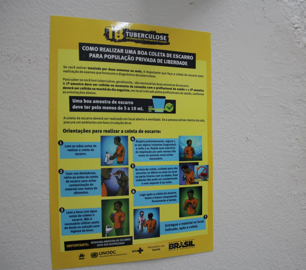 encarte tuberculose Projeto em presídios de MS foca em visitantes de detentos para combater tuberculose