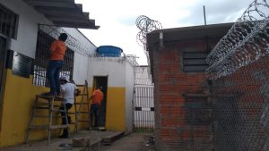 Presídio de Corumbá recebe cobertura de telas de metal nos pavilhões e instalação de concertinas
