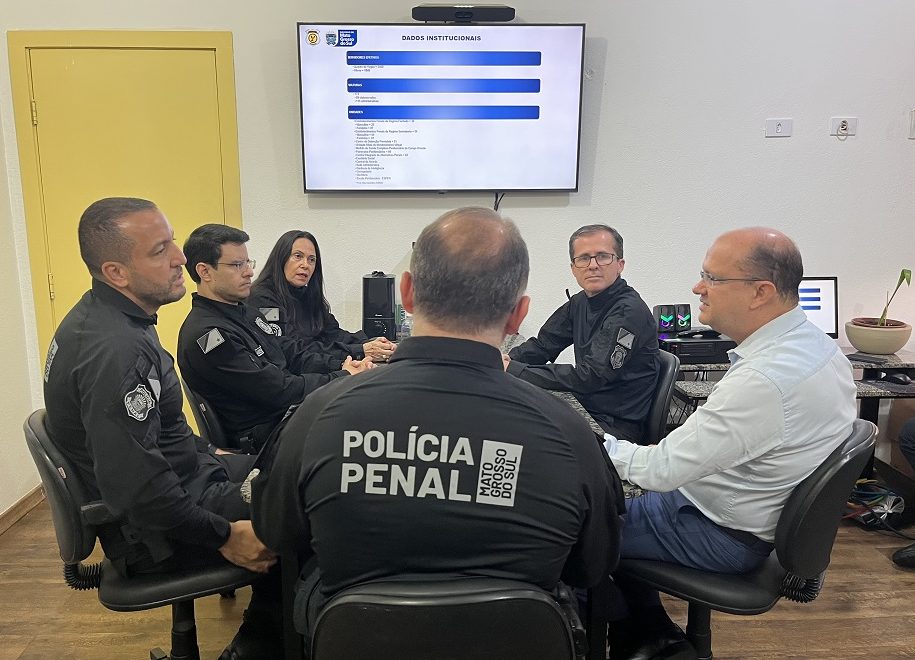 Vice-governador conhece avanços da Agepen e reforça a importância do trabalho da Polícia Penal para a segurança pública