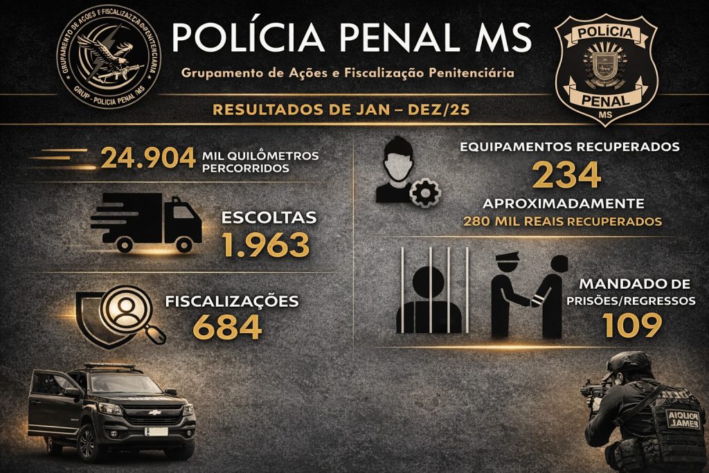 Arte traz dados referente a atuação do Gafip, com um resumo das informações trazidas no texto.