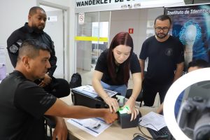 capcaitação de policiais penais no instituto de identificação.